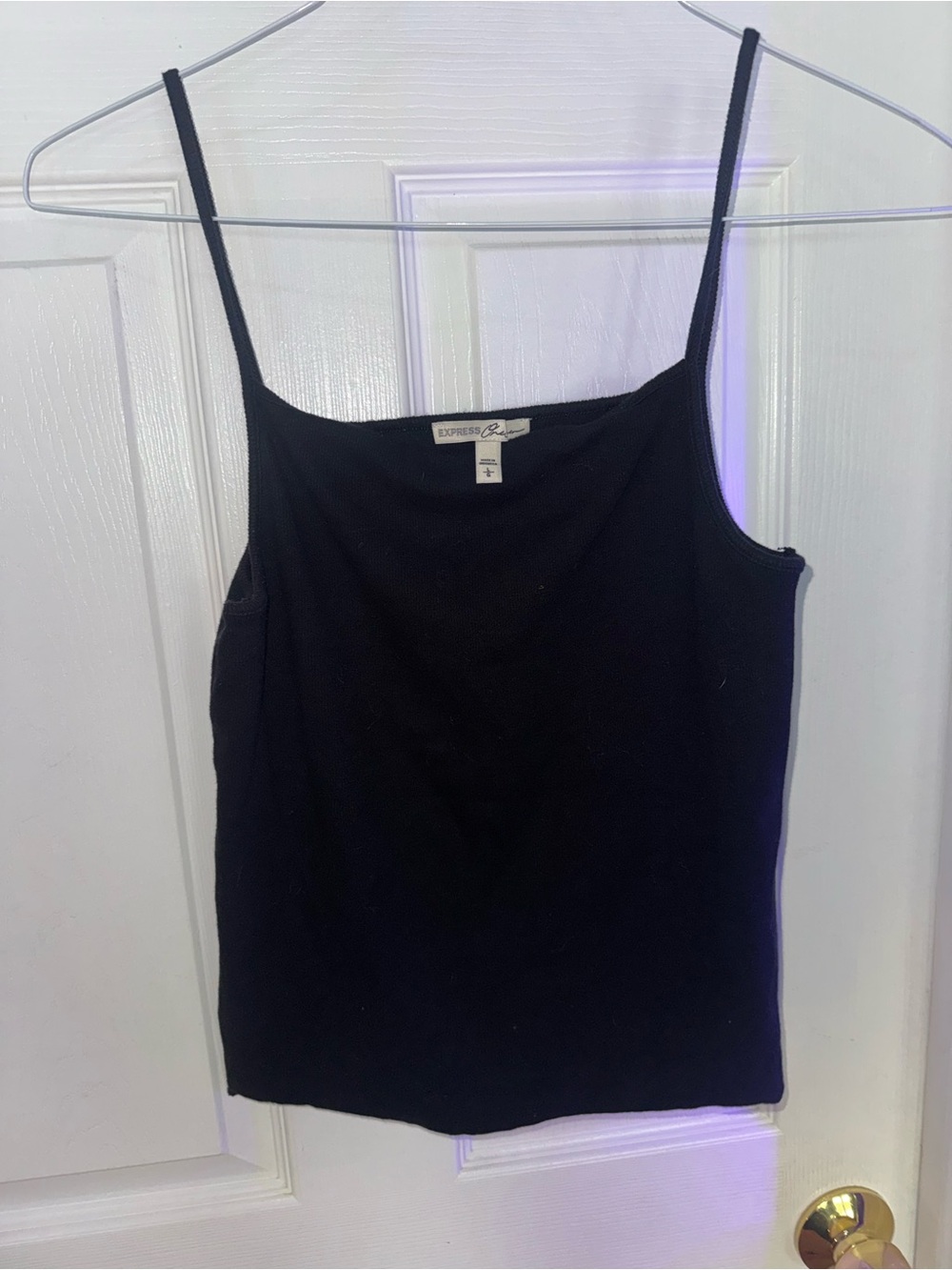 Express Black Spaghetti-Strap Camisole